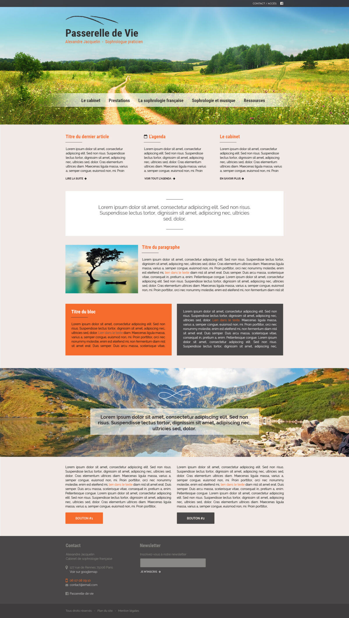 Passerelle de vie - Alexandre Jacquelin