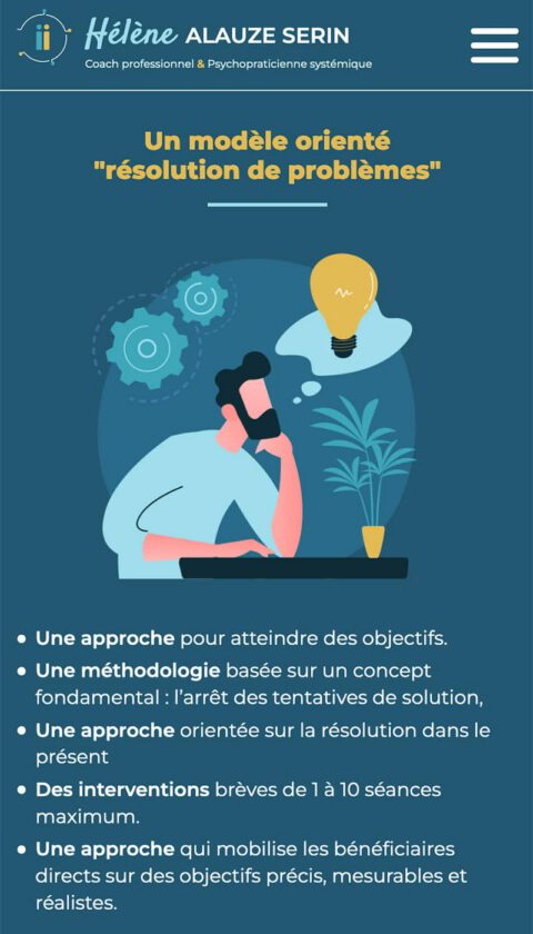 Systemie RH : page mobile